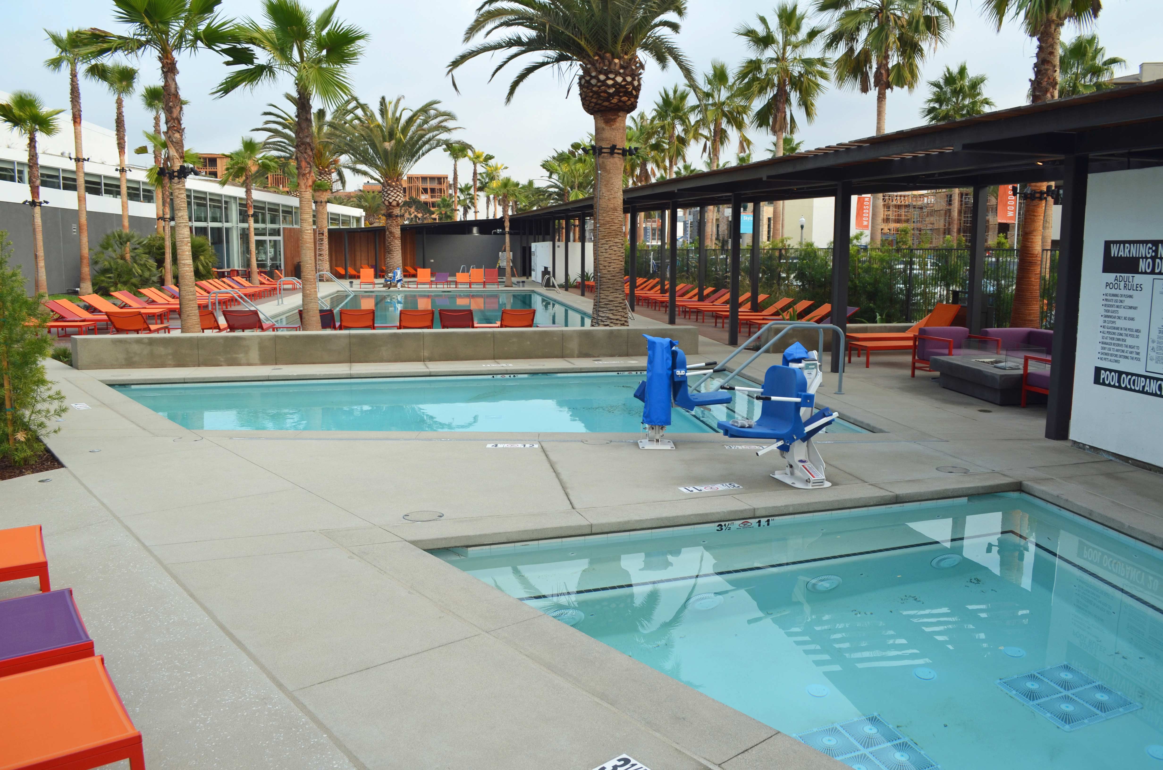 Community Development Pool ADA Access Wide View